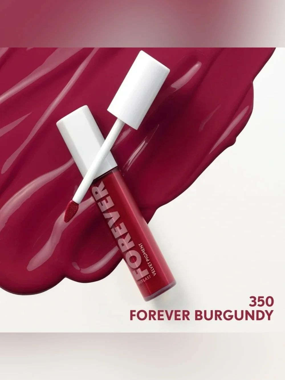 COVERGIRL Outlast Forever Velvet Pigment Matte Lipstick - Forever Burgundy, NEW
